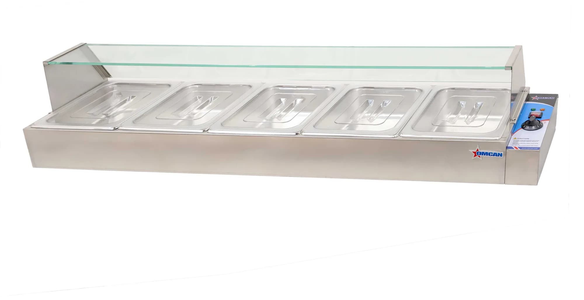 57" Bain Marie with 5 Half-size Pans and 1.8 kW — photo 1