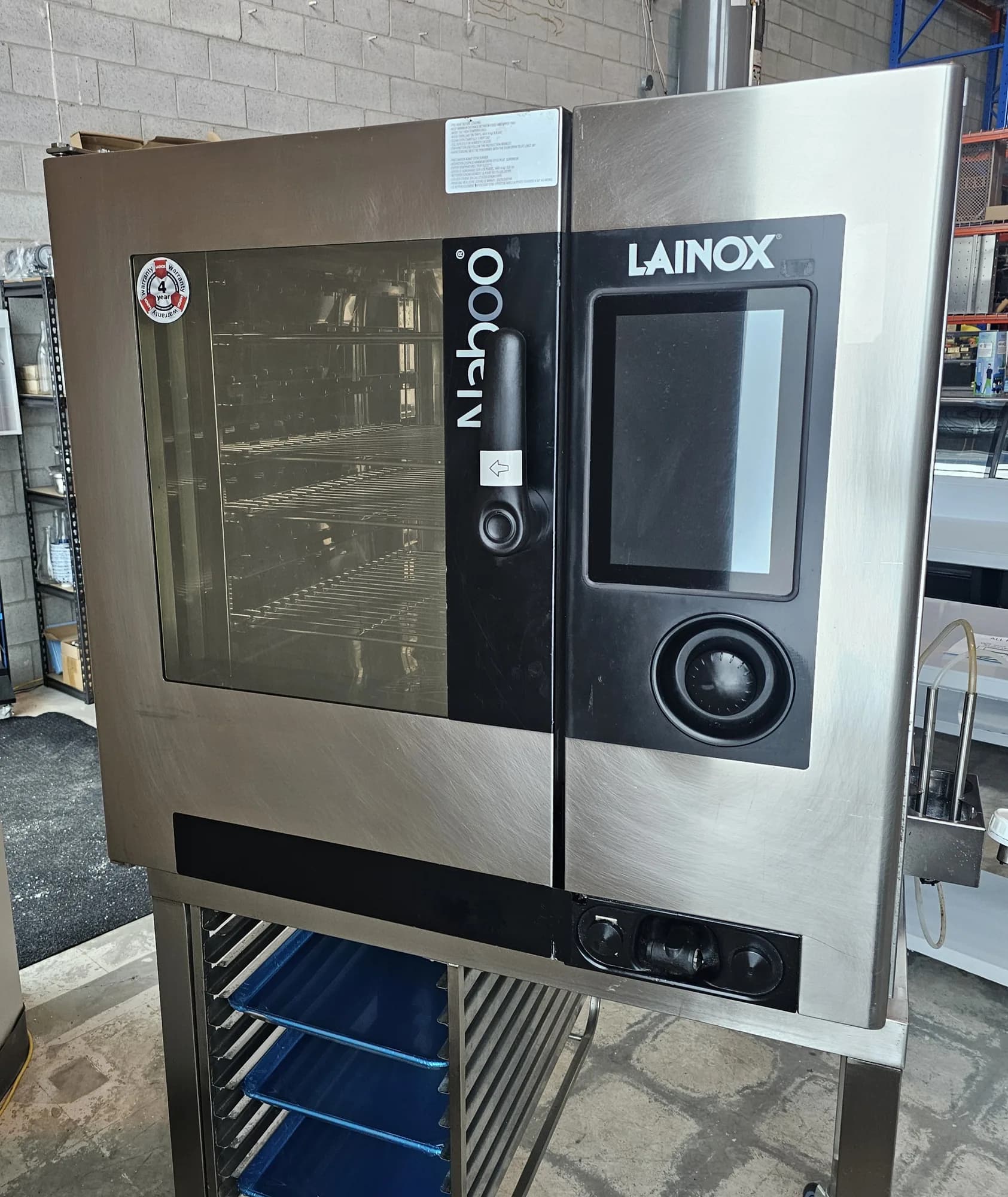 Lainox NAEB071 7 Pan Half Size Electric Combi Oven – 3Ph, 208V