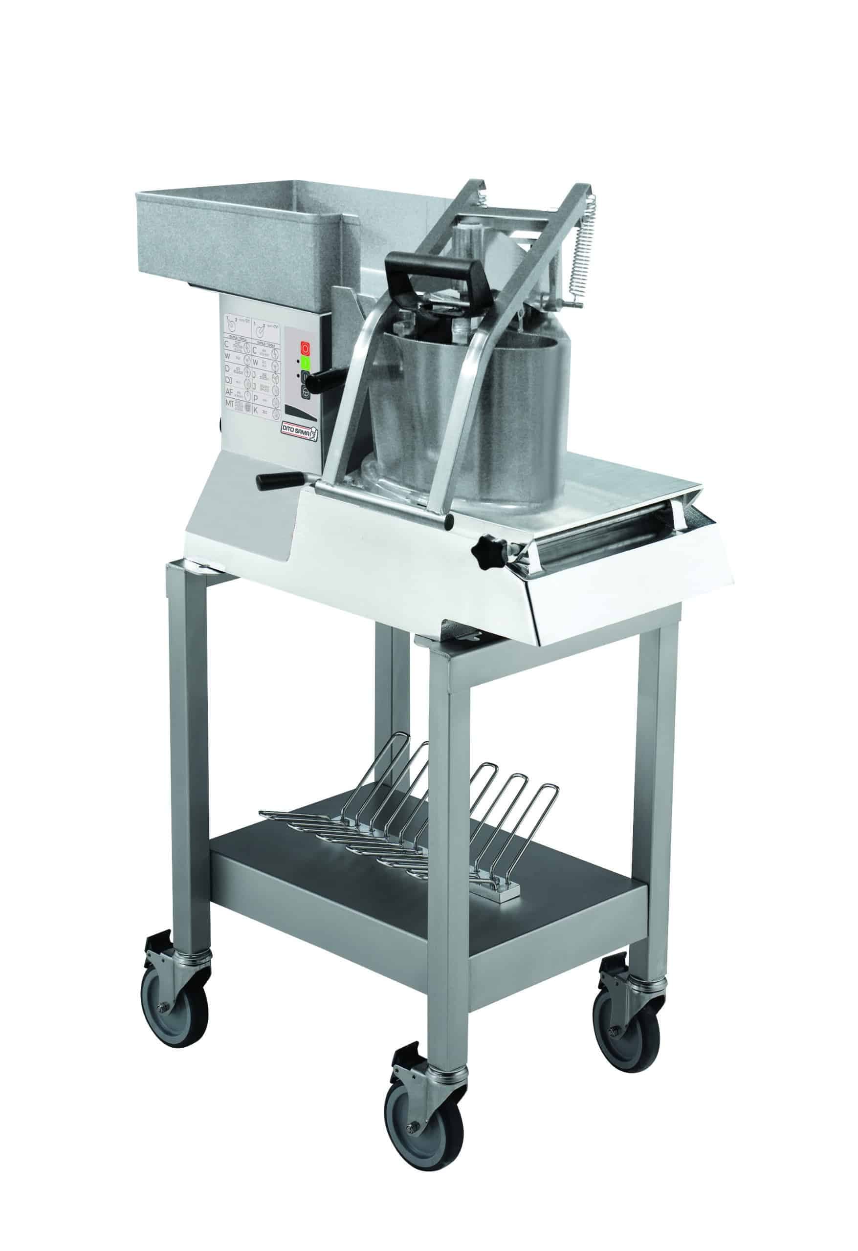 Vegetable Slicer high capacity, with lever hopper