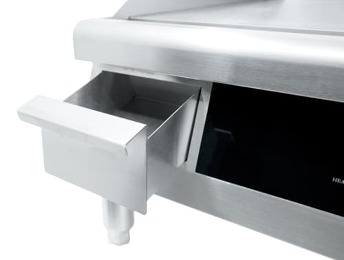 24-inch Countertop Stainless Steel Electric Griddle