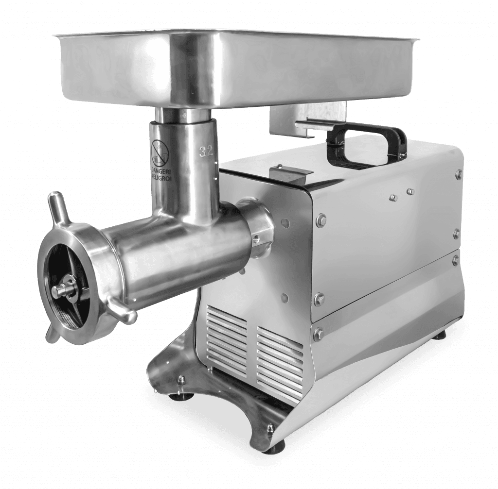 #32 Commercial Medium-Duty Stainless Steel Meat Grinder with 1.5 HP