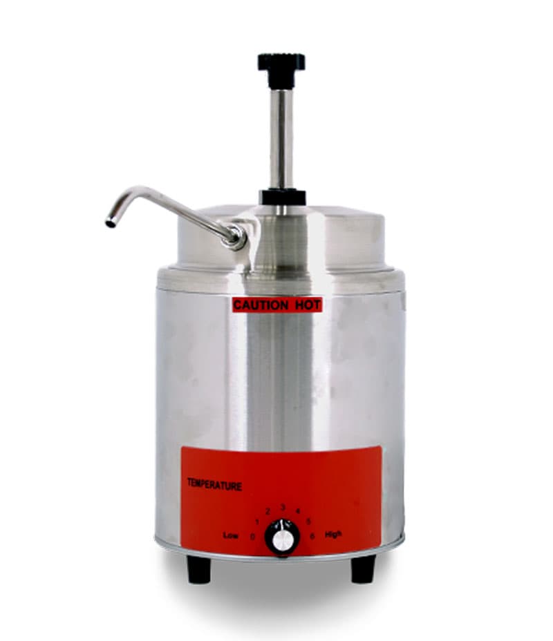 Countertop Stainless Steel Food Warmer with 3.5 QT capacity (with Pump)