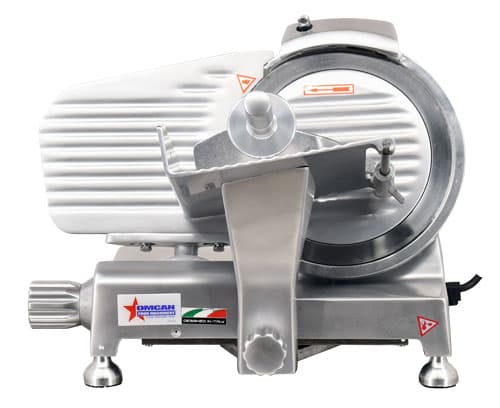 Omcan 9″ Belt-Driven Meat Slicer with Blade Locker (Quebec Safety Standards) – 1