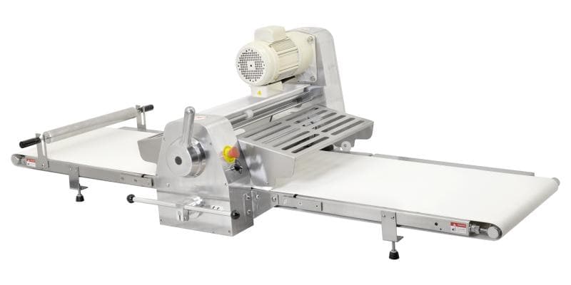 Stainless Steel Table Top Dough Sheeter with 88" Conveyor Length – 0.75 HP (550