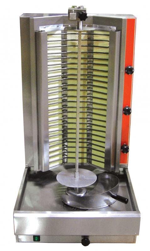 Shawarma Grill / Doner Kebab Machine / Vertical Broiler with 66 lb. Capacity,
