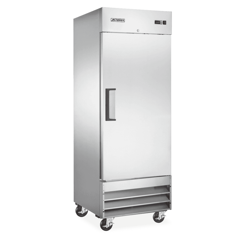 Aurora 29″ Reach-in Refrigerator, 1 Door, Stainless Steel, 21 cu.ft. (583 L) Cap