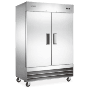 Aurora 54″ Reach-in Freezer, 2 Doors, Stainless Steel, 41 cu.ft. (1169 L) Capaci