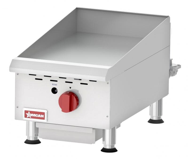 Countertop Gas Griddle 1 Burner with Thermostatic Control – 30,000 BTU