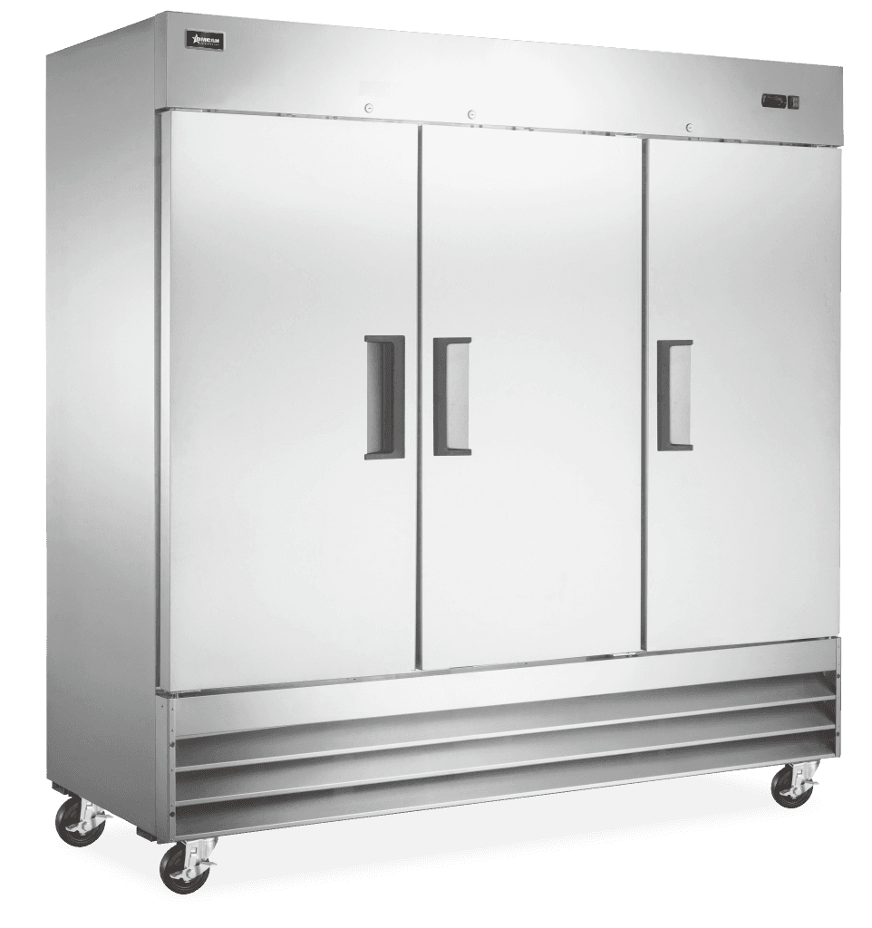 81″ Reach-in Refrigerator, 3 Doors, Stainless Steel, 72 cu.ft (2040 L) Capacity