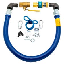 Gas Hose Blue 3/4" x 48", with Snapfast Disconnect
