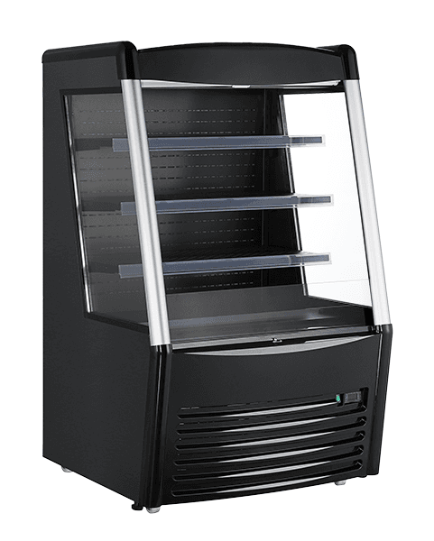 36″ Grab-and-Go Open Refrigerated Self-Serve Display Case with 13.77 cu.ft. Capa