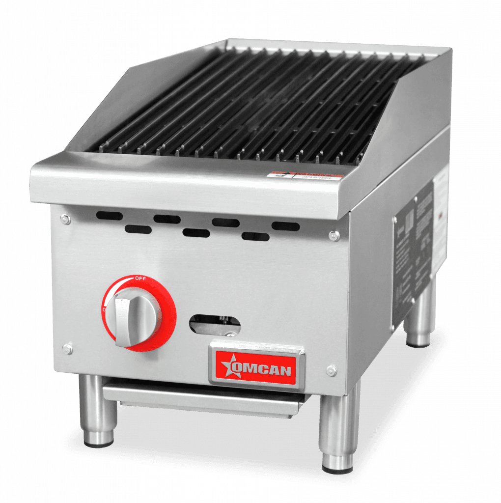 12″ Radiant Gas Charbroiler, 1 burner, 35000 BTU