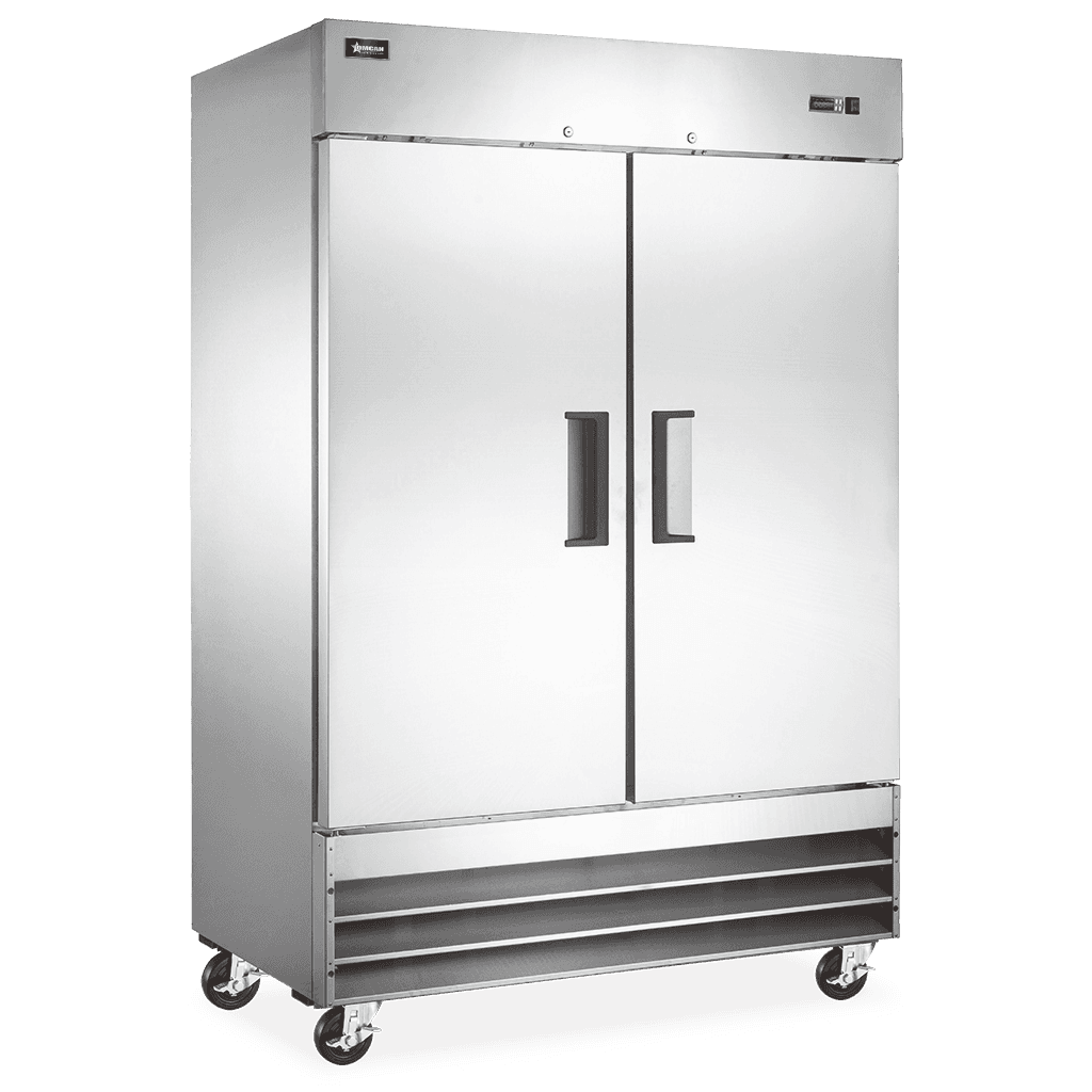 54″ Reach-in Freezer, 2 Doors, Stainless Steel, 47 cu.ft (650 L) Capacity – 110V