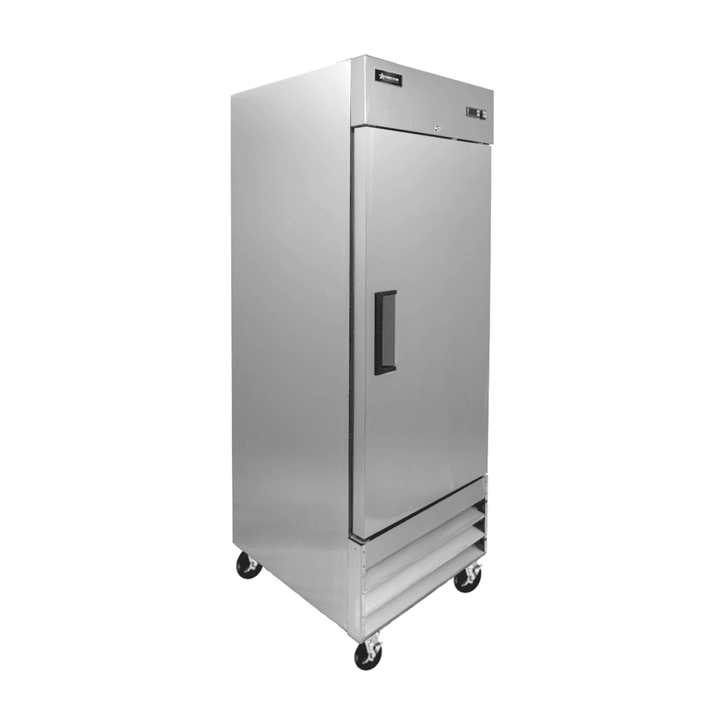 29″ Reach-in Freezer, 1 Door, Stainless Steel, 23 cu.ft (650 L) Capacity – 110V,