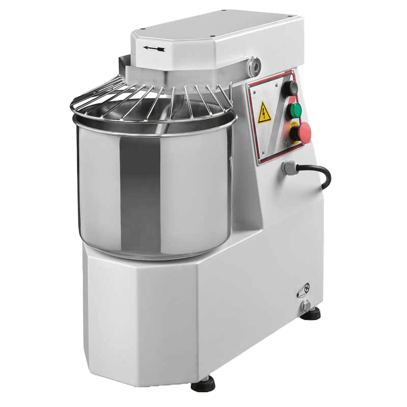 13QT Heavy-Duty Spiral Dough Mixer, 2 speed – 208V, 0.6/0.4HP, 3 Ph
