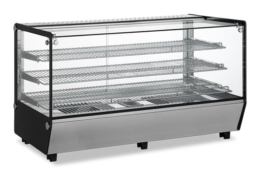 48" Square-Glass Countertop Display Warmer 7cu.ft. / 202L – 110V, 1650W