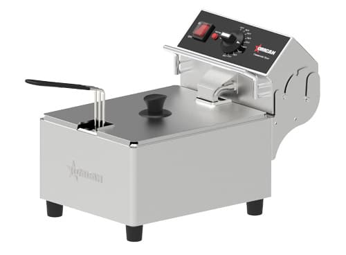 Elite Series 10 lbs Capacity Electric Countertop Single Basket Deep Fryer – 120