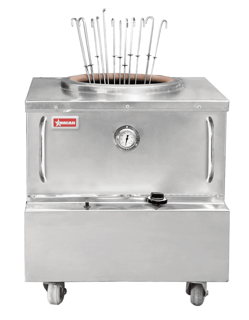 Natural Gas Stainless Steel Square Tandoor Oven 85 000 Btu