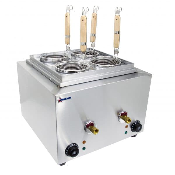 Countertop Electric Pasta Cooker with 6L (x2) Capacity