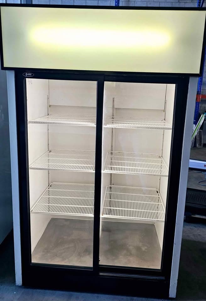 Two sliding doors QBD refrigerator