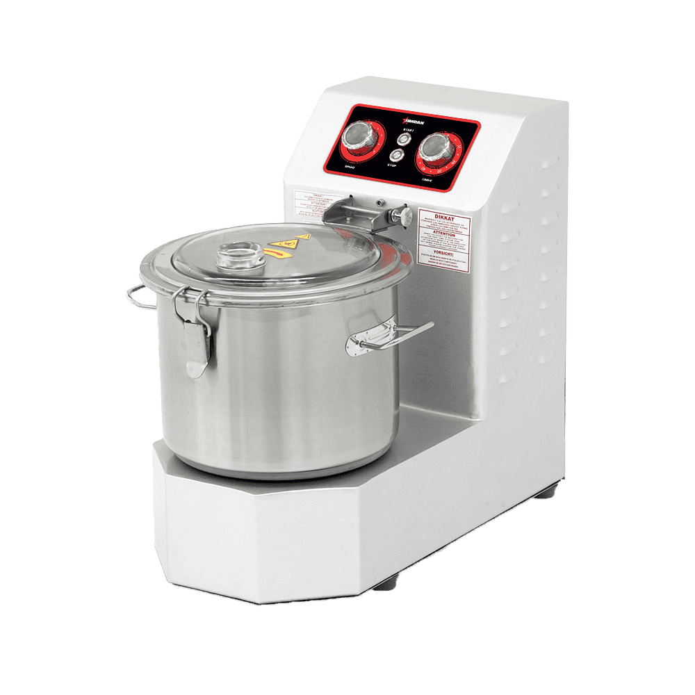 15L (3.96 Gal) Capacity Hummus Mixer – 1000-1700W (1.36 – 2.31 HP)