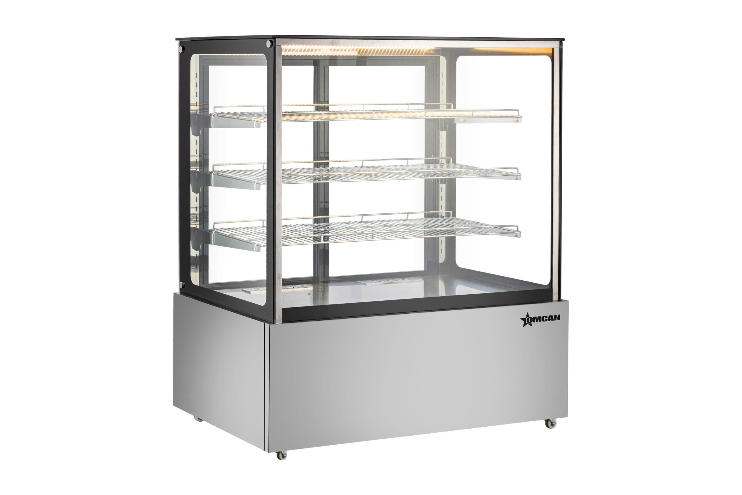49" Square-Glass Countertop Display Warmer with 21 cu.ft. (605 L) capacity
