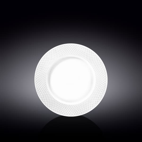Dessert Plate WL-880100/A Set of 6, White - Pack of 6