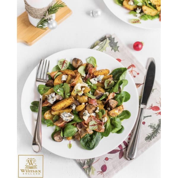 Rolled Rim Dinner Plate WL‑991015/A (Set of 6 Pieces)