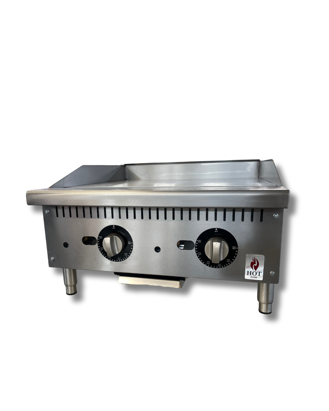 Countertop Gas Griddle Thermostat Control 24" HZ-G24-TP