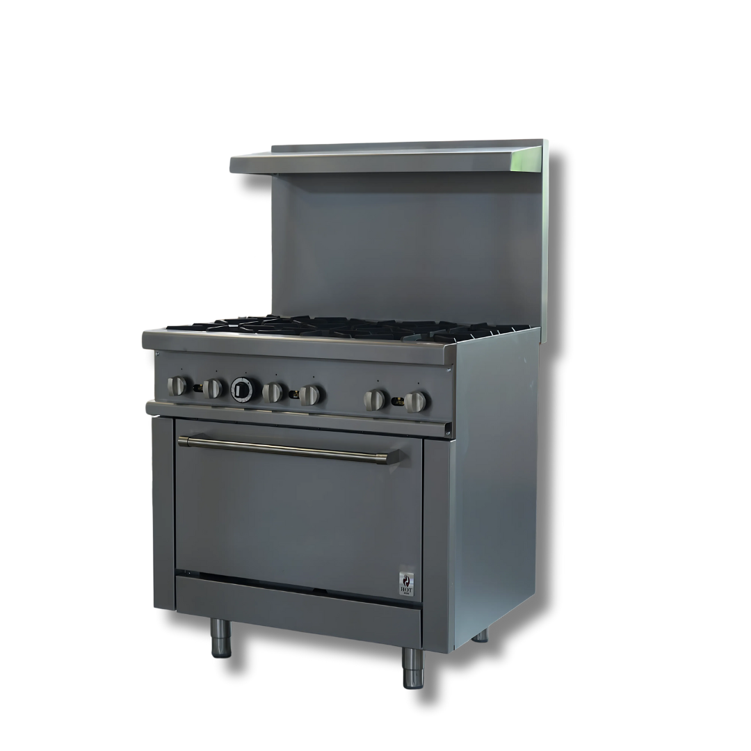 36″ Gas Range 6 Burners HZ-R36