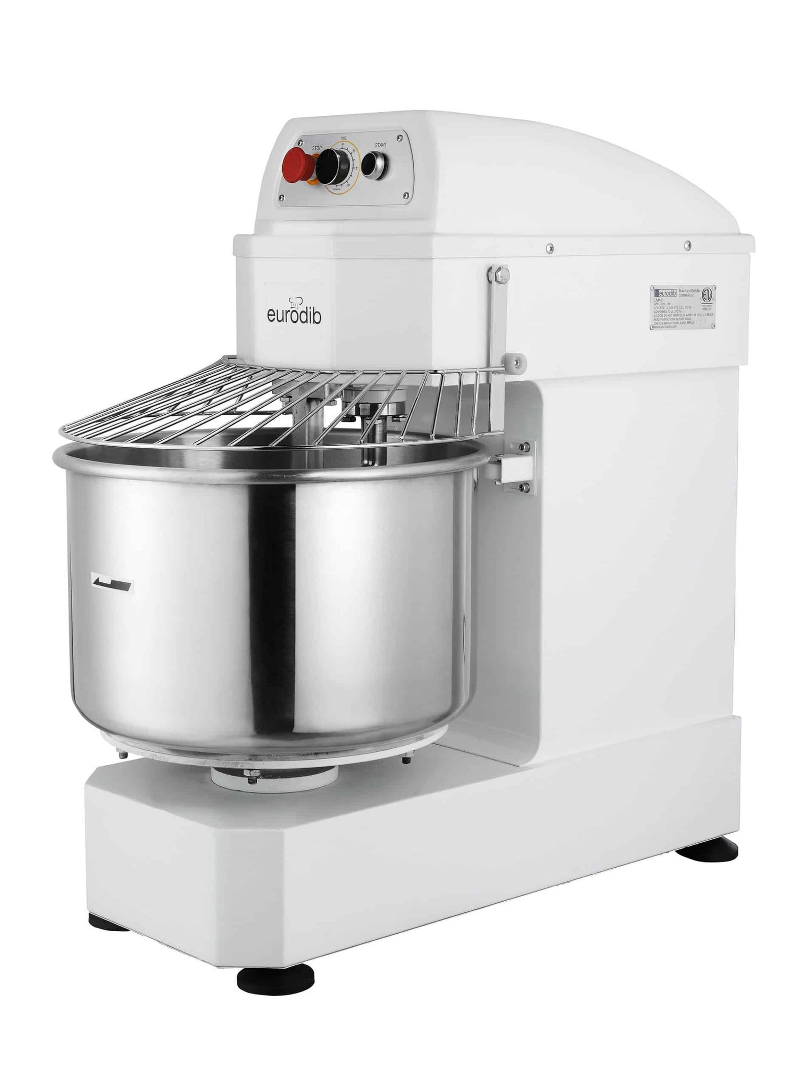 LM40T ETL 40Qt. Spiral Mixer