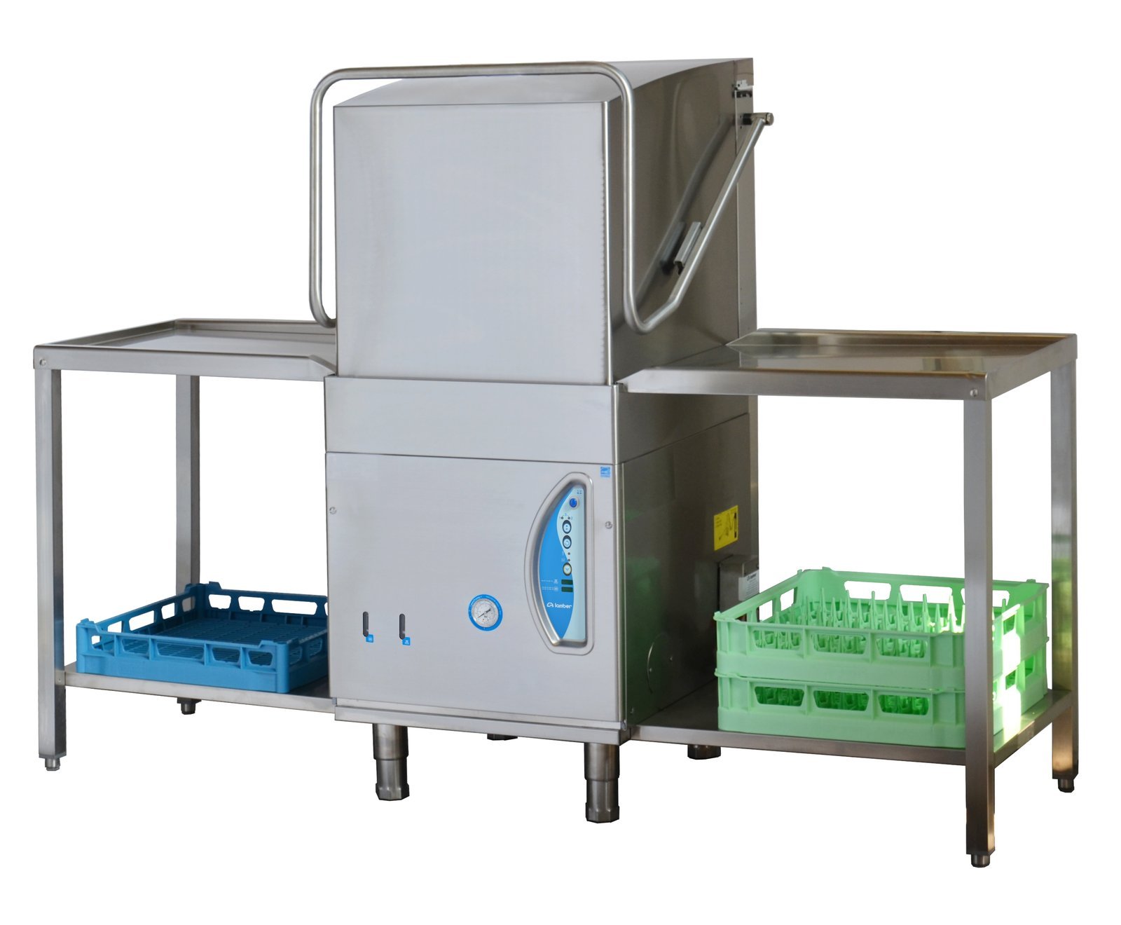 High-Temperature Pass-Through Dishwasher