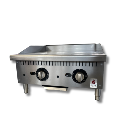 Hot Zone Countertop Gas Griddle with Thermostatic Control