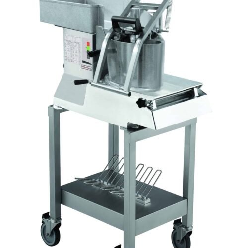 Vegetable Slicer high capacity, with lever hopper