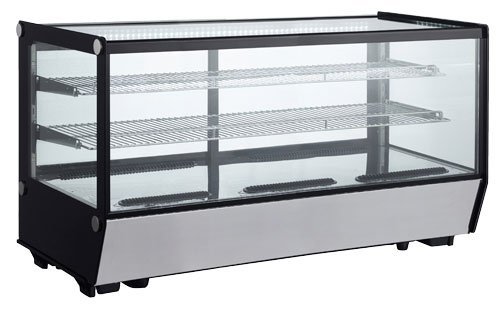 Square Glass Countertop Refrigerated Showcase – Image 3
