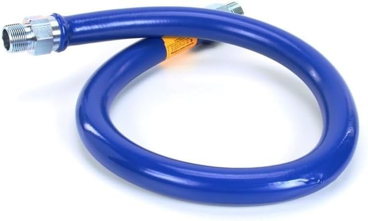 3/4 X 36" Gas Hose Gas Line Hose for Commercial Kitchen, 3/4" Gas Flex