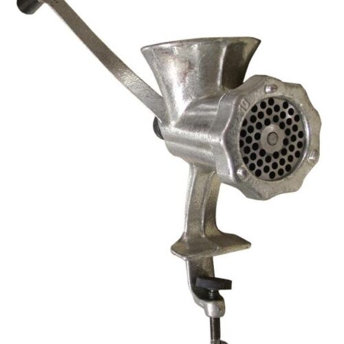 #10 Cast Iron, Clamp Style Manual Hand Grinder
