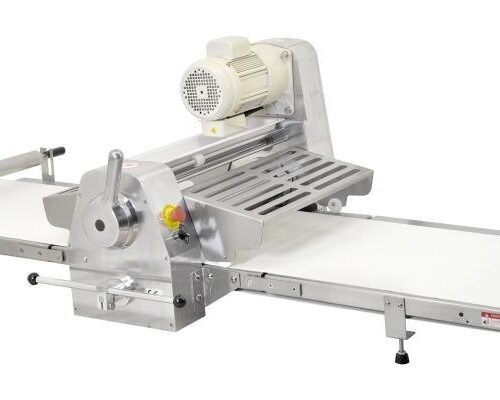Stainless Steel Table Top Dough Sheeter with 88" Conveyor Length – 0.75 HP (550