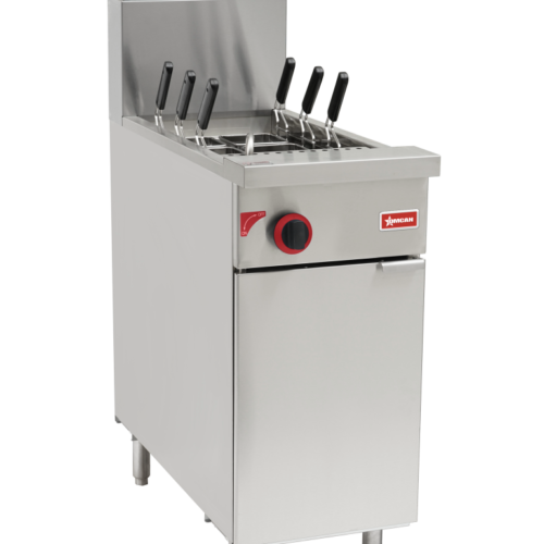 Pasta Cooker Single Tank 11 Gallon, 6 baskets, 70,000 BTU Natural Gas
