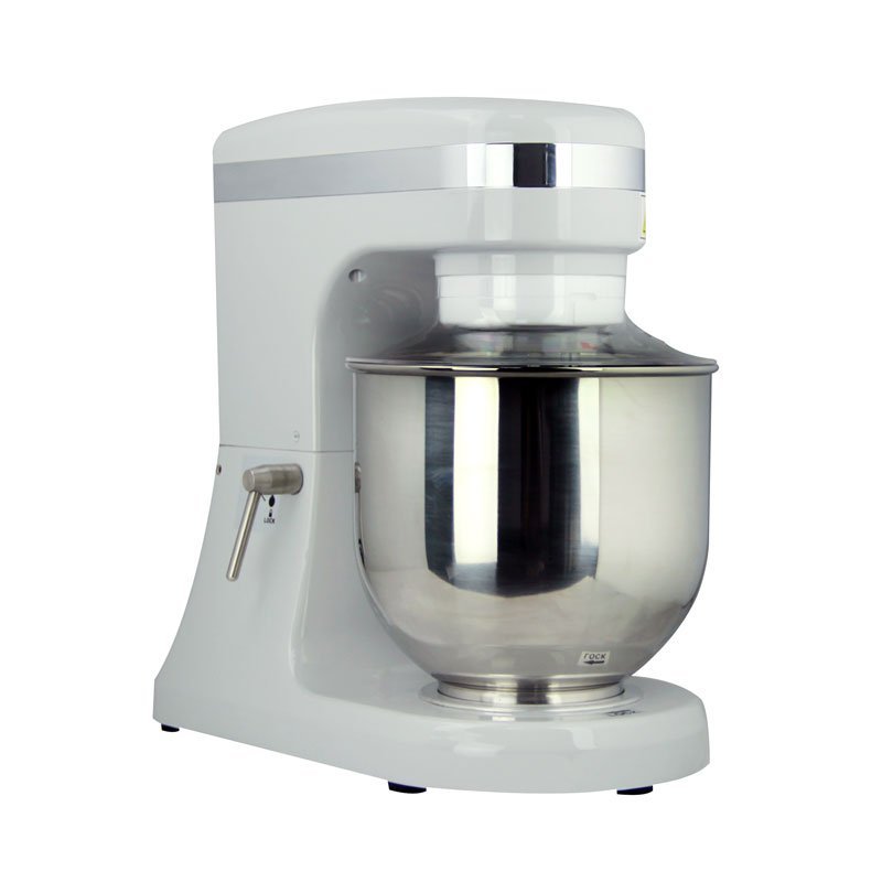 7QT Gray Countertop Planetary Mixer with Guard – 110V, 270W – Image 2