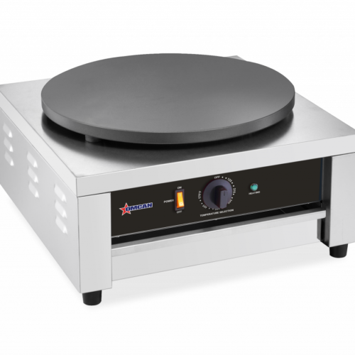 16″ Single Electric Cast Iron Crepe Maker – 120 V, 1750W