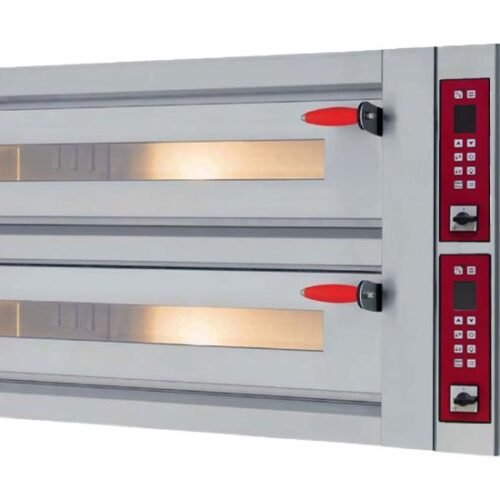 Trento Fuoco Series 57″ Double Chamber Pizza Oven with 41.3″ Chamber, Digital Di