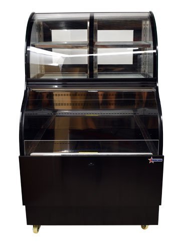 Dual Service Open Refrigerated Floor Display Case