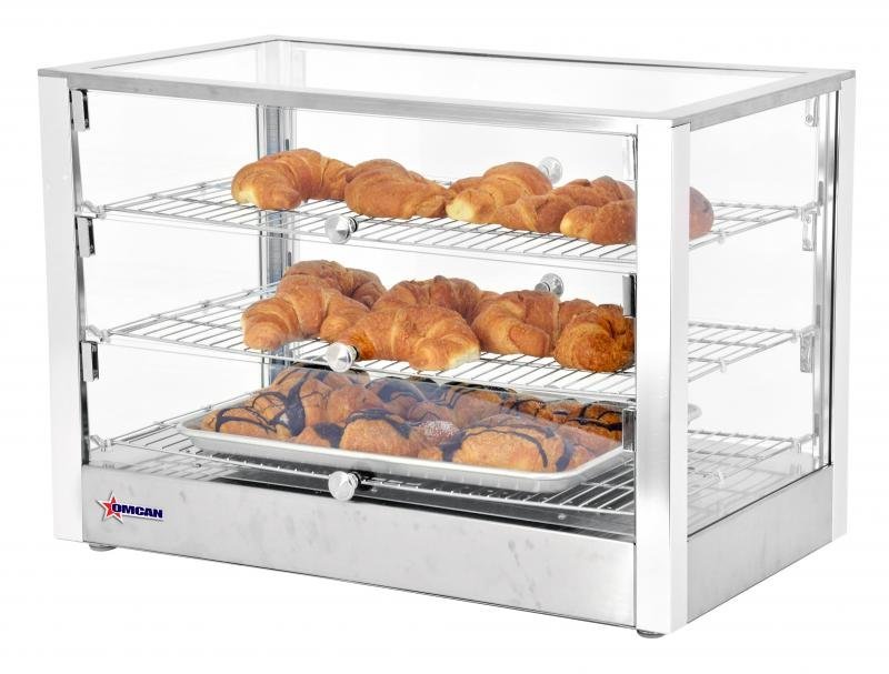 28" Countertop Display Warmer with Front and Rear Hinged Doors – Image 6