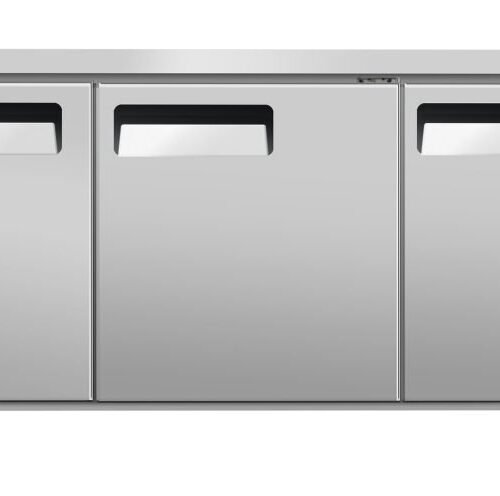 Juneau 72″ Undercounter Freezer Three Door Stainless Steel, 11 cu.ft. / 308 L Ca