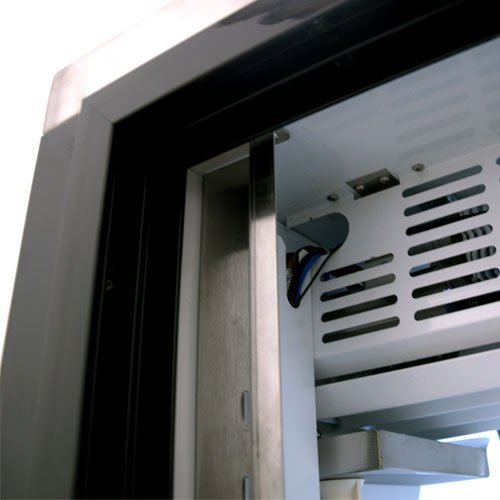 47″ Floor Refrigerated Display Case with Stainless Steel Exterior - Image 4