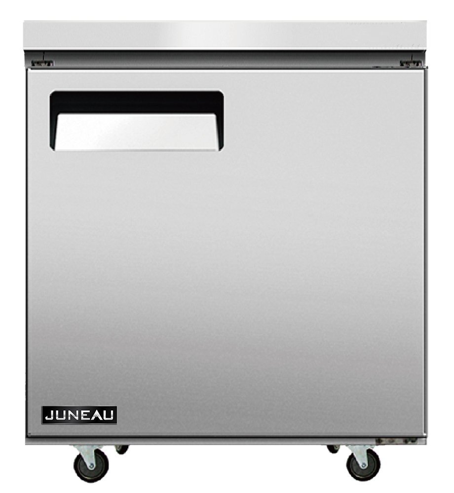 Juneau 27″ Undercounter Freezer Single Door Stainless Steel, 3.4 cu.ft. / 95 L C