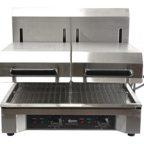 Stainless Steel Double Adjustable Salamander