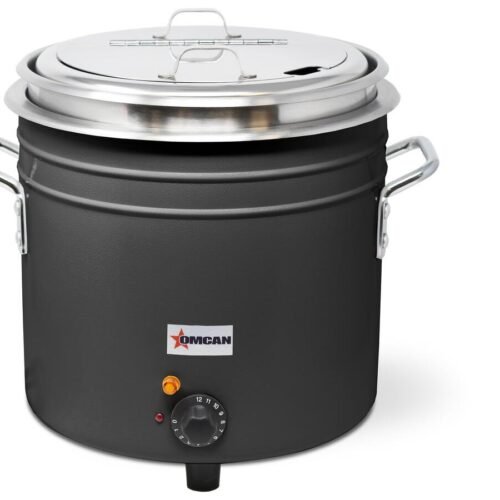 11 QT Black Retro Soup Warmer/Rethermalizer