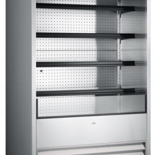 48″ Grab-and-Go Open Refrigerated Floor Self-Serve Display Case with 24.7 cu.ft.